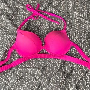 Hot Pink Victoria’s Secret Bikini Top (32D)